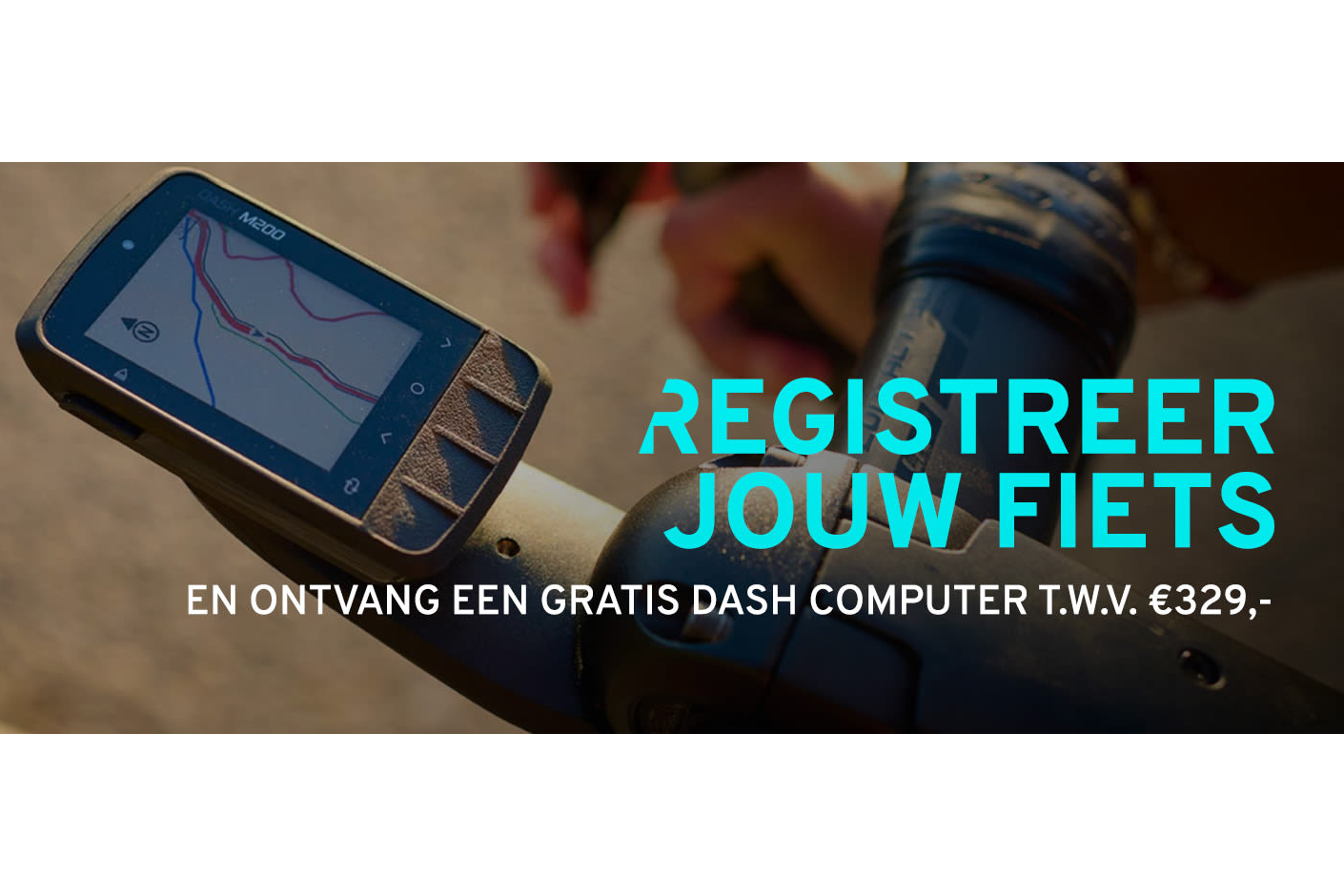 Ontvang een Gratis Dash Computer t.w.v. €329