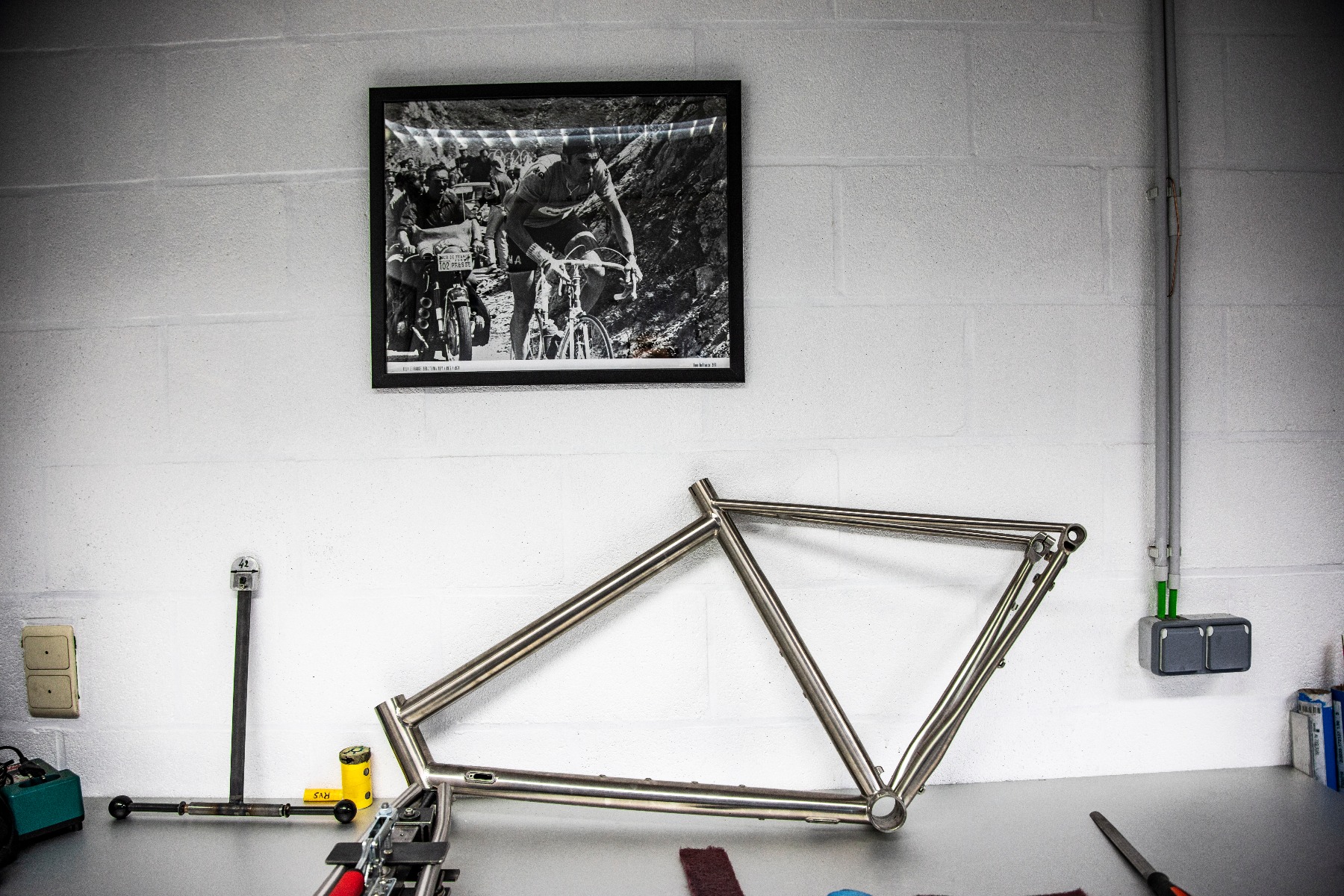 Eddy Merckx MyCorsa ongespoten frame